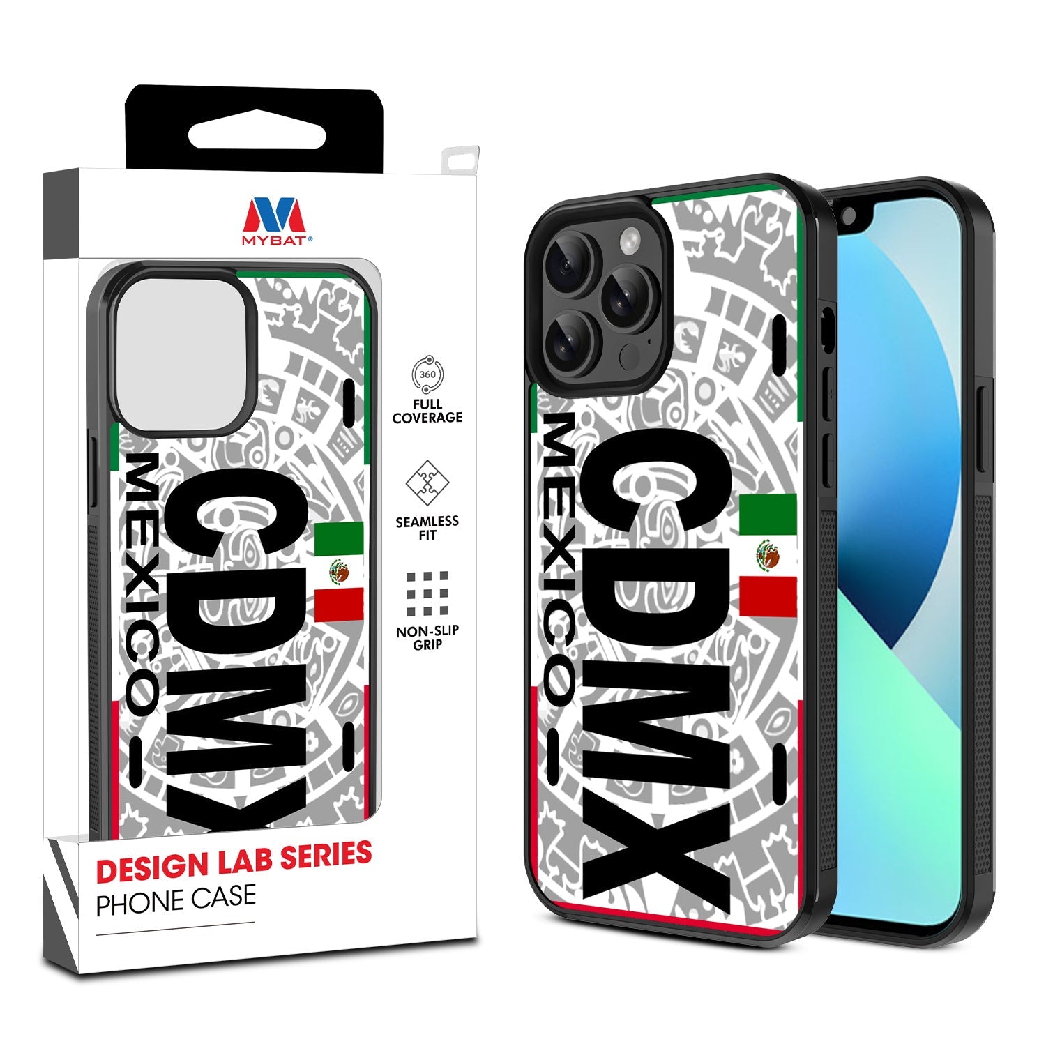MyBat Design Lab Series Case for Apple iPhone 13 Pro Max (6.7) - CDMX Azteca