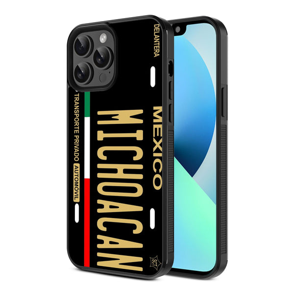 MyBat Design Lab Series Case for Apple iPhone 13 Pro Max (6.7) - Michoacan Black - MIP13PMCSLESM073-2.jpg