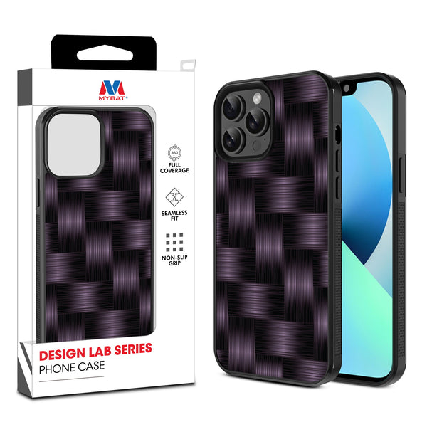 MyBat Design Lab Series Case for Apple iPhone 13 Pro Max (6.7) - Woven Carbon Fiber - MIP13PMCSLESM085-1.jpg