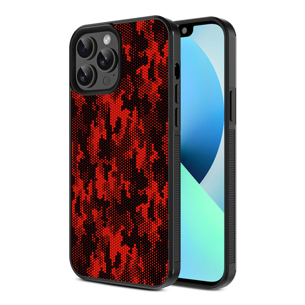 MyBat Design Lab Series Case for Apple iPhone 13 Pro Max (6.7) - Red Digital Camouflage - MIP13PMCSLESM086-2.jpg