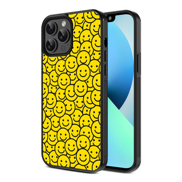 MyBat Design Lab Series Case for Apple iPhone 13 Pro Max (6.7) - Smiley Faces - MIP13PMCSLESM097-2.jpg