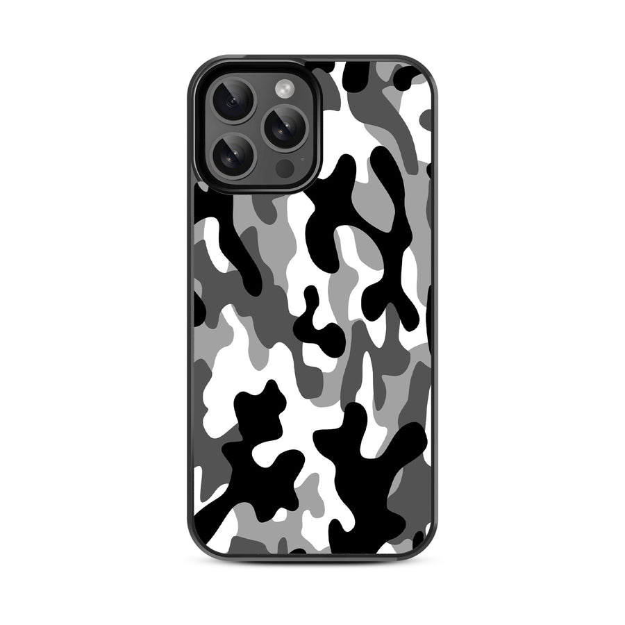 MyBat Design Lab Series Case for Apple iPhone 13 Pro Max (6.7) - Black & White Camouflage - MIP13PMCSLESM122-3.jpg