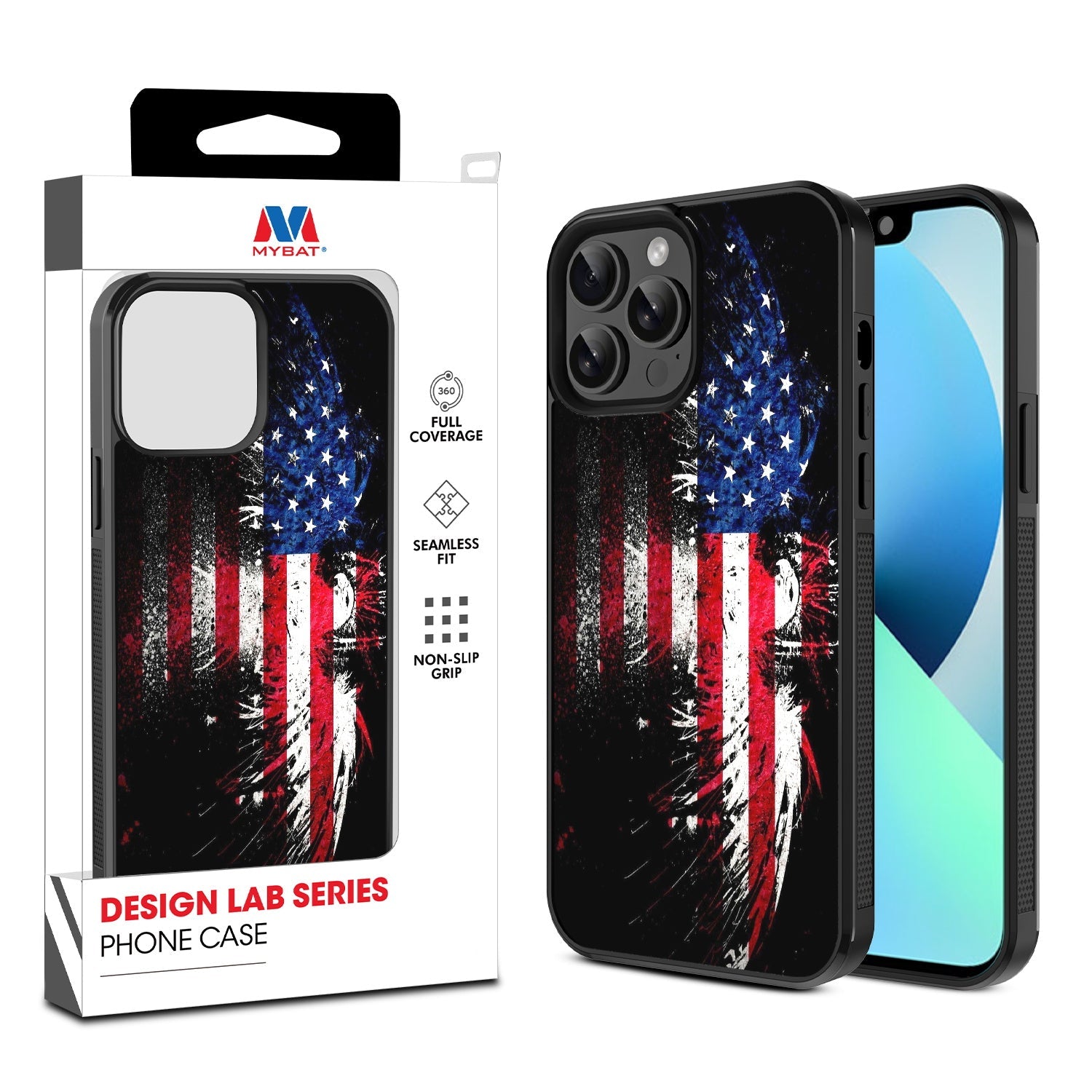 MyBat Design Lab Series Case for Apple iPhone 13 Pro Max (6.7) - American Eagle