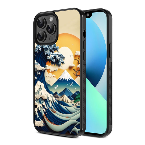 MyBat Design Lab Series Case for Apple iPhone 13 Pro Max (6.7) - The Great Wave - MIP13PMCSLESM177-2.jpg