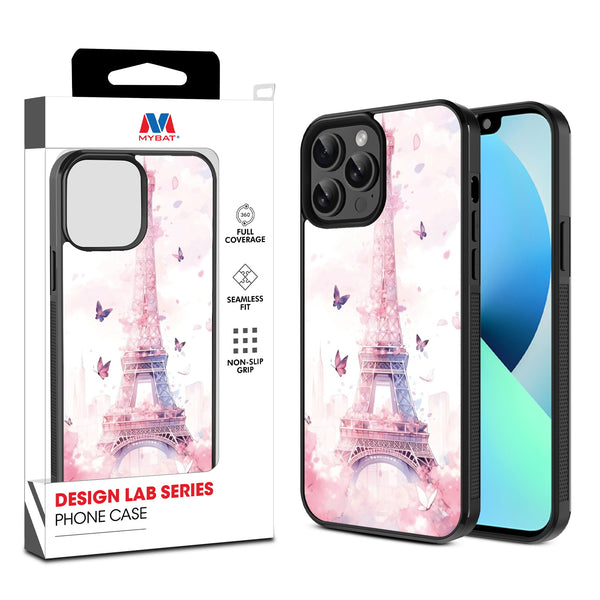 MyBat Design Lab Series Case for Apple iPhone 13 Pro Max (6.7) - Parisian Butterflies - MIP13PMCSLESM182-1.jpg