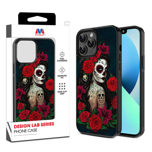 MyBat Design Lab Series Case for Apple iPhone 13 Pro Max (6.7) - Lady Of The Dead - MIP13PMCSLESM189-1.jpg