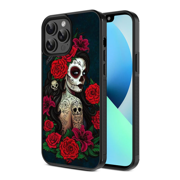 MyBat Design Lab Series Case for Apple iPhone 13 Pro Max (6.7) - Lady Of The Dead - MIP13PMCSLESM189-2.jpg