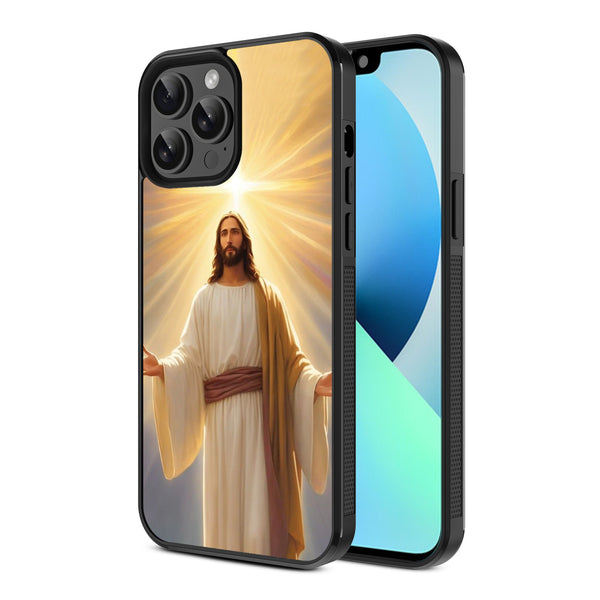 MyBat Design Lab Series Case for Apple iPhone 13 Pro Max (6.7) - Christ the Light - MIP13PMCSLESM196-2.jpg