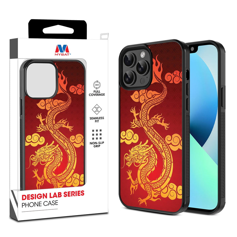 MyBat Design Lab Series Case for Apple iPhone 13 Pro Max (6.7) - Golden Dragon