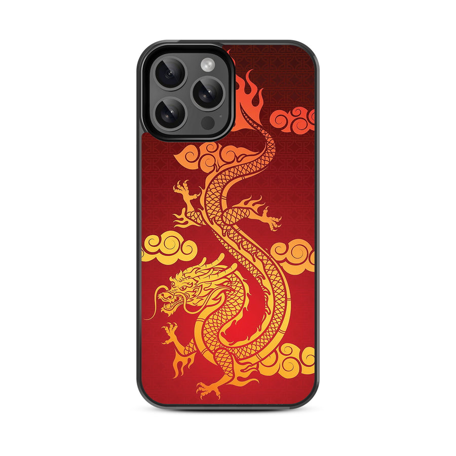 MyBat Design Lab Series Case for Apple iPhone 13 Pro Max (6.7) - Golden Dragon - MIP13PMCSLESM213-3.jpg