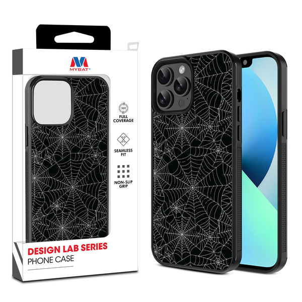 MyBat Design Lab Series Case for Apple iPhone 13 Pro Max (6.7) - Spider Web - MIP13PMCSLESM217-1.jpg