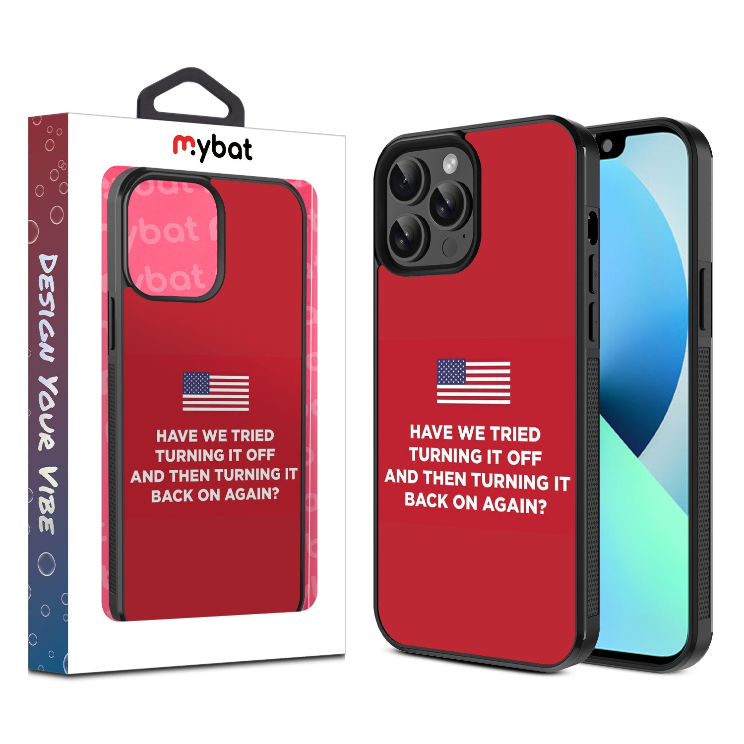 MyBat Design Lab Series Case for Apple iPhone 13 Pro Max (6.7) - Resetting America