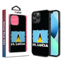 MyBat Design Lab Series Case for Apple iPhone 13 Pro Max (6.7) - St. Lucia Flag