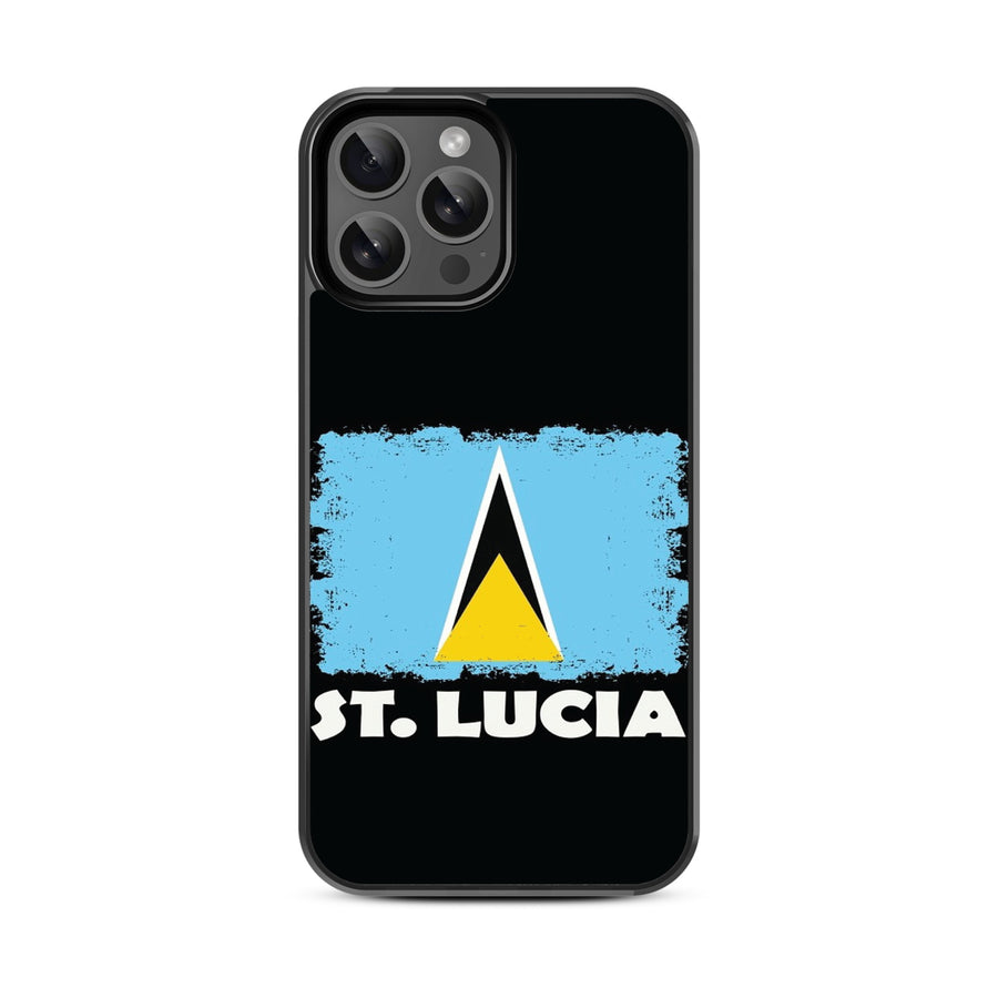 MyBat Design Lab Series Case for Apple iPhone 13 Pro Max (6.7) - St. Lucia Flag - MIP13PMCSLESM262-3.jpg