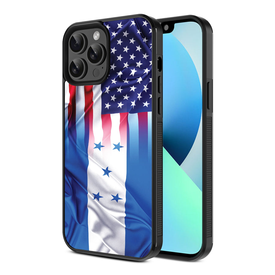 MyBat Design Lab Series Case for Apple iPhone 13 Pro Max (6.7) - Honduras-USA Flag - MIP13PMCSLESM263-2.jpg