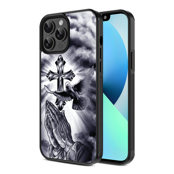 MyBat Design Lab Series Case for Apple iPhone 13 Pro Max (6.7) - Faithful Prayer - MIP13PMCSLESM268-2.jpg