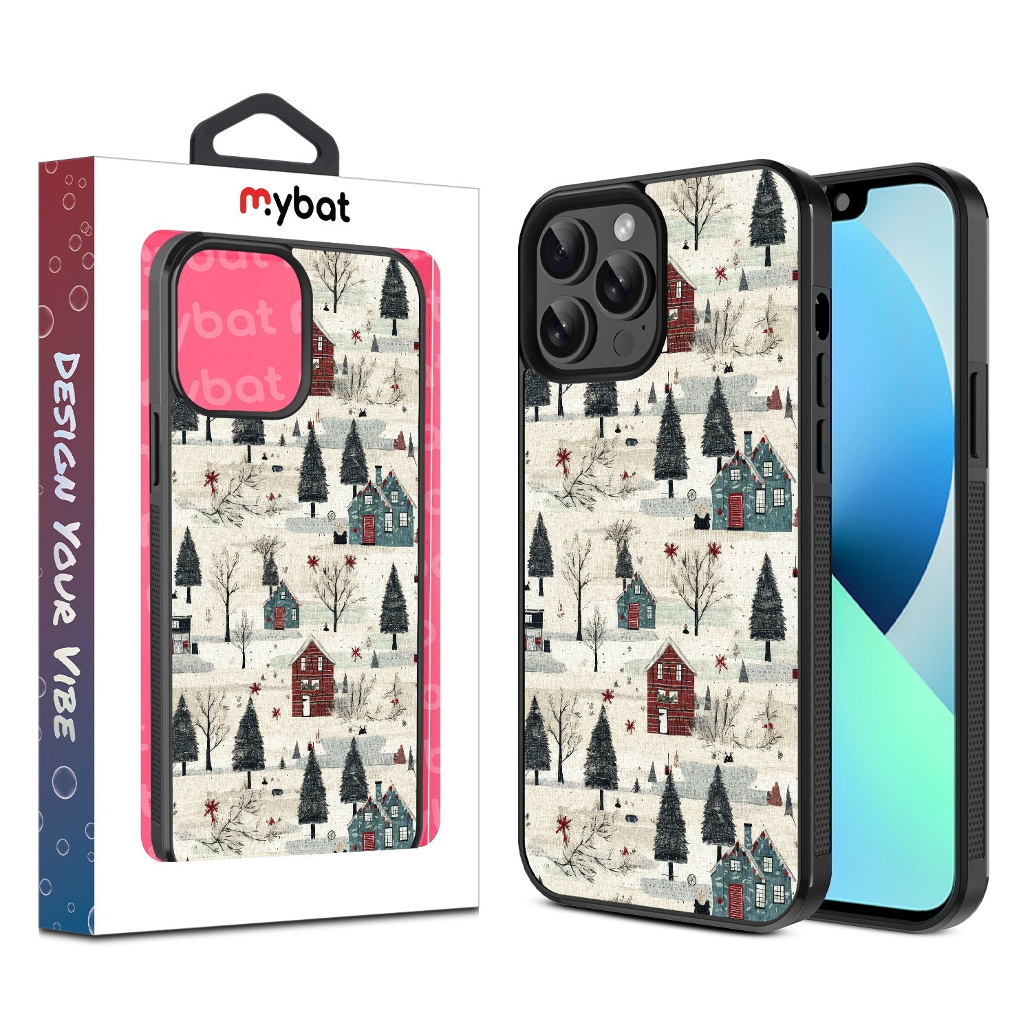 MyBat Design Lab Series Case for Apple iPhone 13 Pro Max (6.7) - Charming Cottages