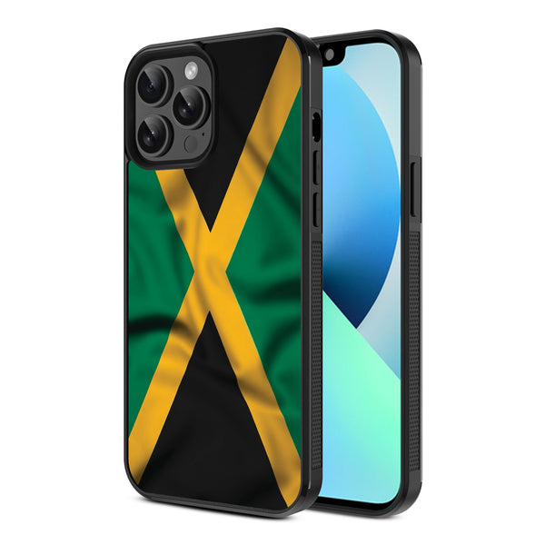 MyBat Design Lab Series Case for Apple iPhone 13 Pro Max (6.7) - Jamaica Flag - MIP13PMCSLESM310-2.jpg