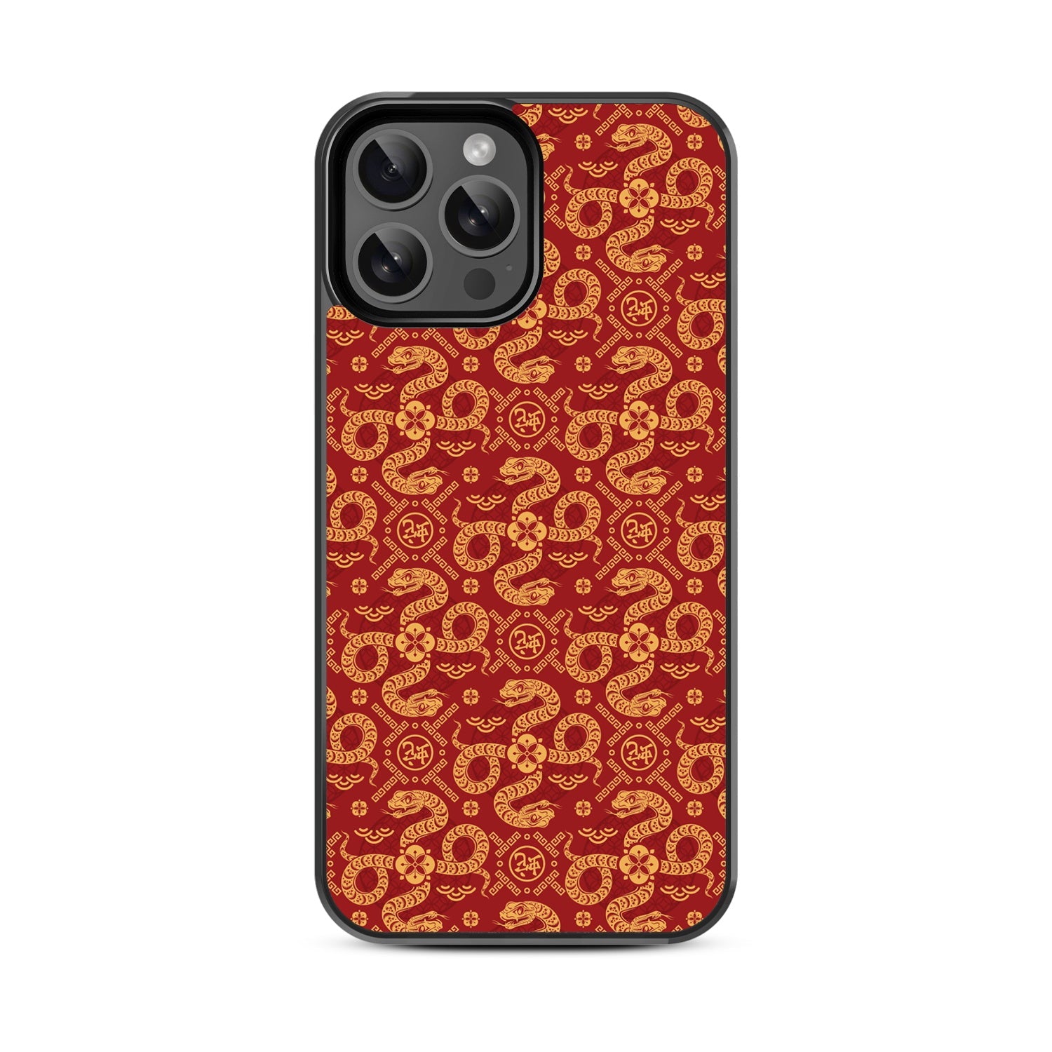 MyBat Design Lab Series Case for Apple iPhone 13 Pro Max (6.7) - Golden Snake Dance