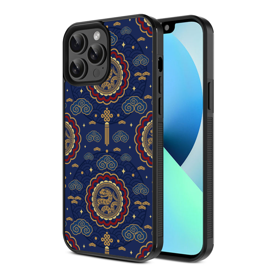 MyBat Design Lab Series Case for Apple iPhone 13 Pro Max (6.7) - Wisdom of the Snake - MIP13PMCSLESM318-2.jpg