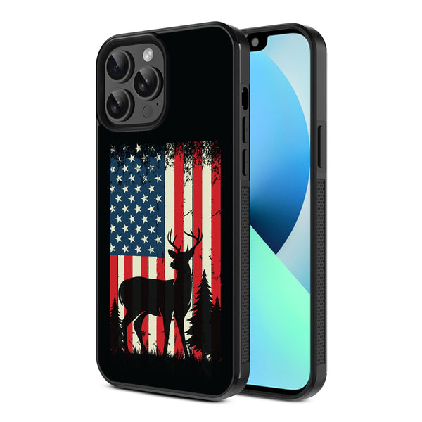 MyBat Design Lab Series Case for Apple iPhone 13 Pro Max (6.7) - Stars, Stripes and Stags - MIP13PMCSLESM319-2.jpg