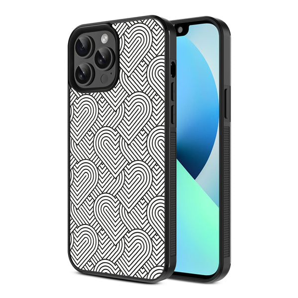 MyBat Design Lab Series Case for Apple iPhone 13 Pro Max (6.7) - Hearts Aligned - MIP13PMCSLESM331-2.jpg