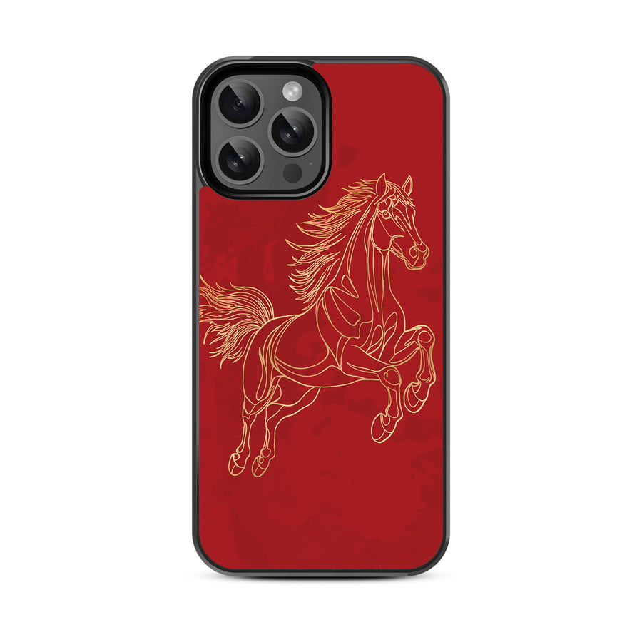 MyBat Design Lab Series Case for Apple iPhone 13 Pro Max - Fire Horse - MIP13PMCSLESM460-3.jpg
