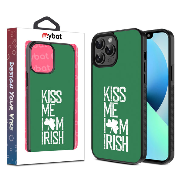 MyBat Design Lab Series Case for Apple iPhone 13 Pro Max - Kiss Me I'm Irish - MIP13PMCSLESM465-1.jpg