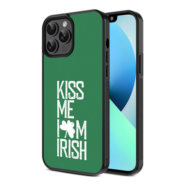 MyBat Design Lab Series Case for Apple iPhone 13 Pro Max - Kiss Me I'm Irish - MIP13PMCSLESM465-2.jpg