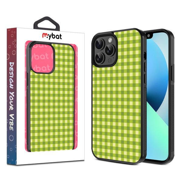 MyBat Design Lab Series Case for Apple iPhone 13 Pro Max - Green Gingham - MIP13PMCSLESM476-1.jpg