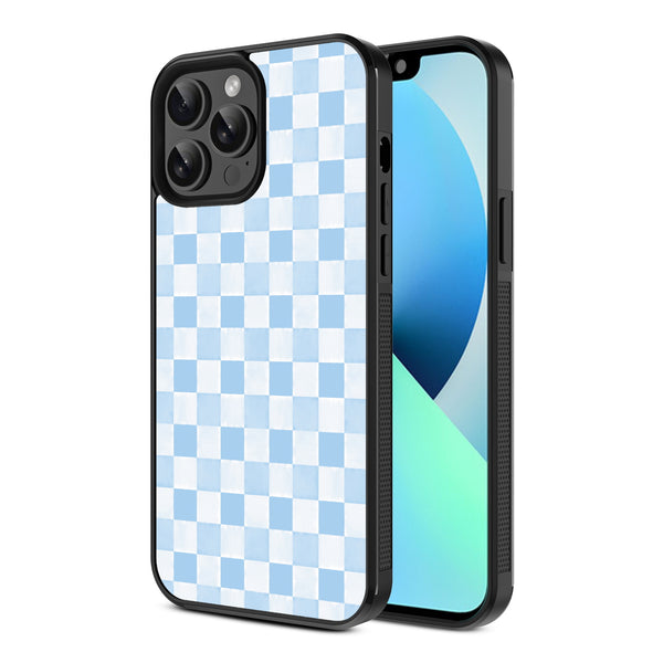 MyBat Design Lab Series Case for Apple iPhone 13 Pro Max - Sky Blue Check - MIP13PMCSLESM478-2.jpg
