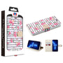 MyBat MyJacket Wallet Diamond Series for Apple iPhone 13 Pro Max - Pink Fresh Roses