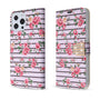 MyBat MyJacket Wallet Diamond Series for Apple iPhone 13 Pro Max - Pink Fresh Roses - MIP13PMPCMJD105-6.jpg