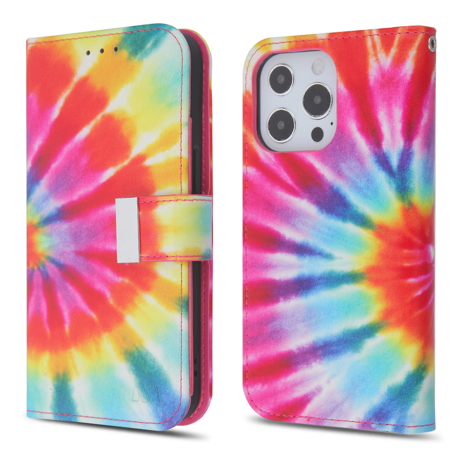 MyBat MyJacket Wallet Xtra Series with RFID Blocking for Apple iPhone 13 Pro - Tie Dye Swirl - MIP13PPCMJG091-7.jpg