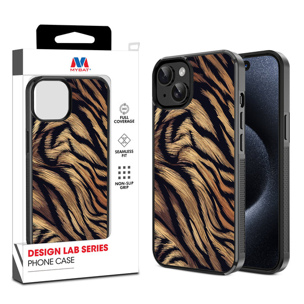 MyBat Design Lab Series Case for Apple iPhone 17e / 16e / 14 / 13 - Tiger Fur - MIP14CSLESM006-1.jpg