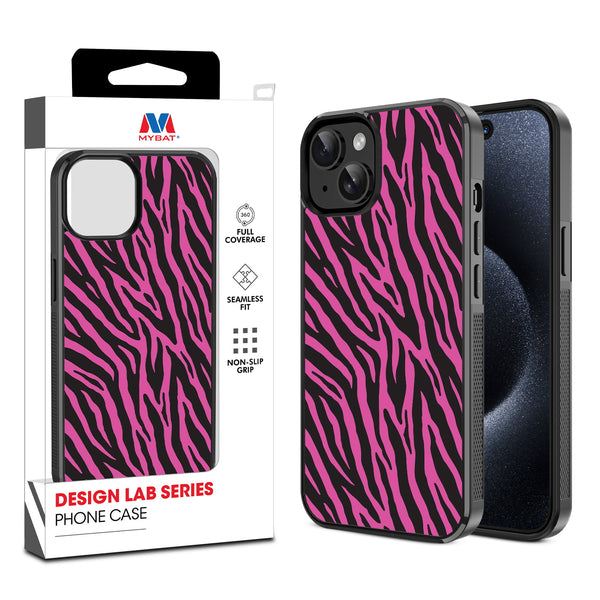 MyBat Design Lab Series Case for Apple iPhone 17e / 16e / 14 / 13 - Pink Zebra Print - MIP14CSLESM010-1.jpg