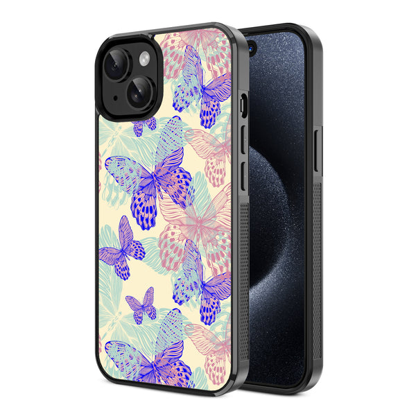 MyBat Design Lab Series Case for Apple iPhone 17e / 16e / 14 / 13 - Butterflies - MIP14CSLESM019-2.jpg