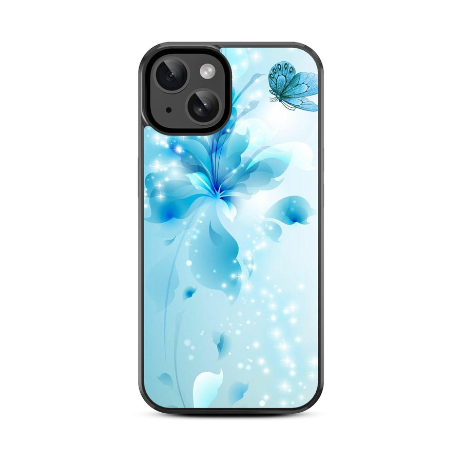 MyBat Design Lab Series Case for Apple iPhone 17e / 16e / 14 / 13 - Butterfly & Flowers