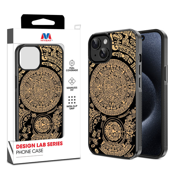 MyBat Design Lab Series Case for Apple iPhone 17e / 16e / 14 / 13 - Mayan Calendar - MIP14CSLESM052-1.jpg