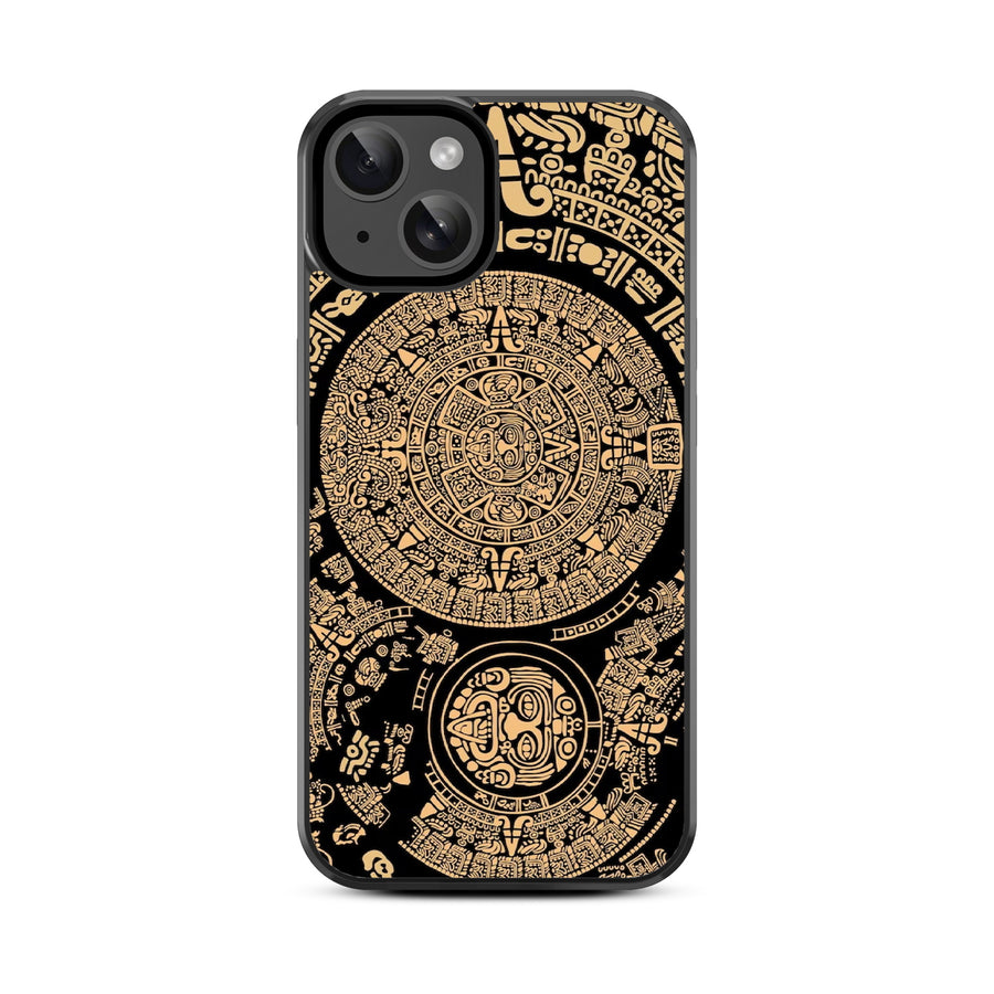MyBat Design Lab Series Case for Apple iPhone 17e / 16e / 14 / 13 - Mayan Calendar - MIP14CSLESM052-3.jpg