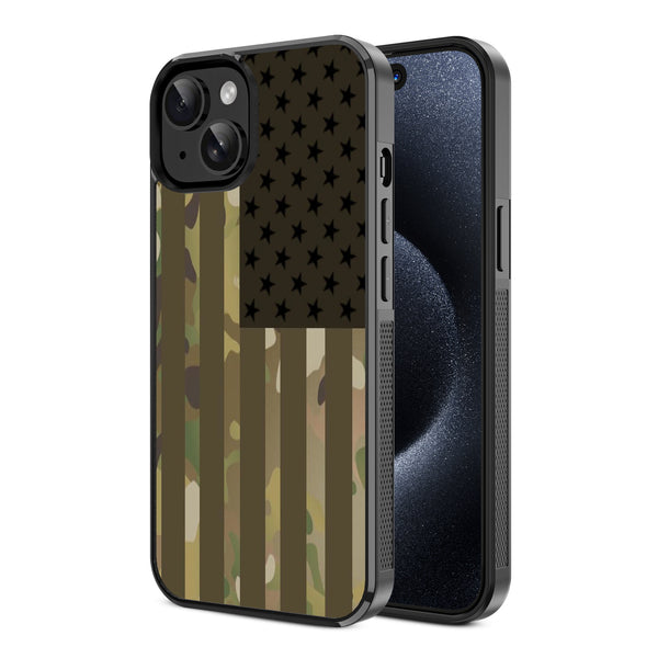 MyBat Design Lab Series Case for Apple iPhone 17e / 16e / 14 / 13 - Military Camouflage American Flag - MIP14CSLESM054-2.jpg