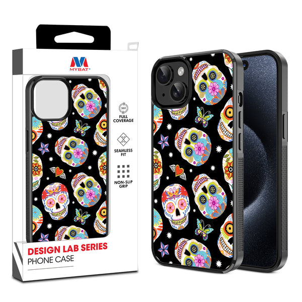 MyBat Design Lab Series Case for Apple iPhone 17e / 16e / 14 / 13 - Day of the Dead - MIP14CSLESM056-1.jpg
