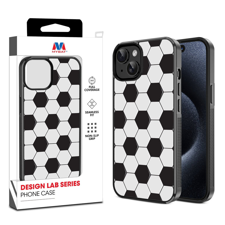 MyBat Design Lab Series Case for Apple iPhone 17e / 16e / 14 / 13 - Soccer