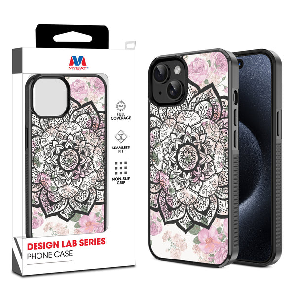 MyBat Design Lab Series Case for Apple iPhone 17e / 16e / 14 / 13 - Mandala - MIP14CSLESM113-1.jpg