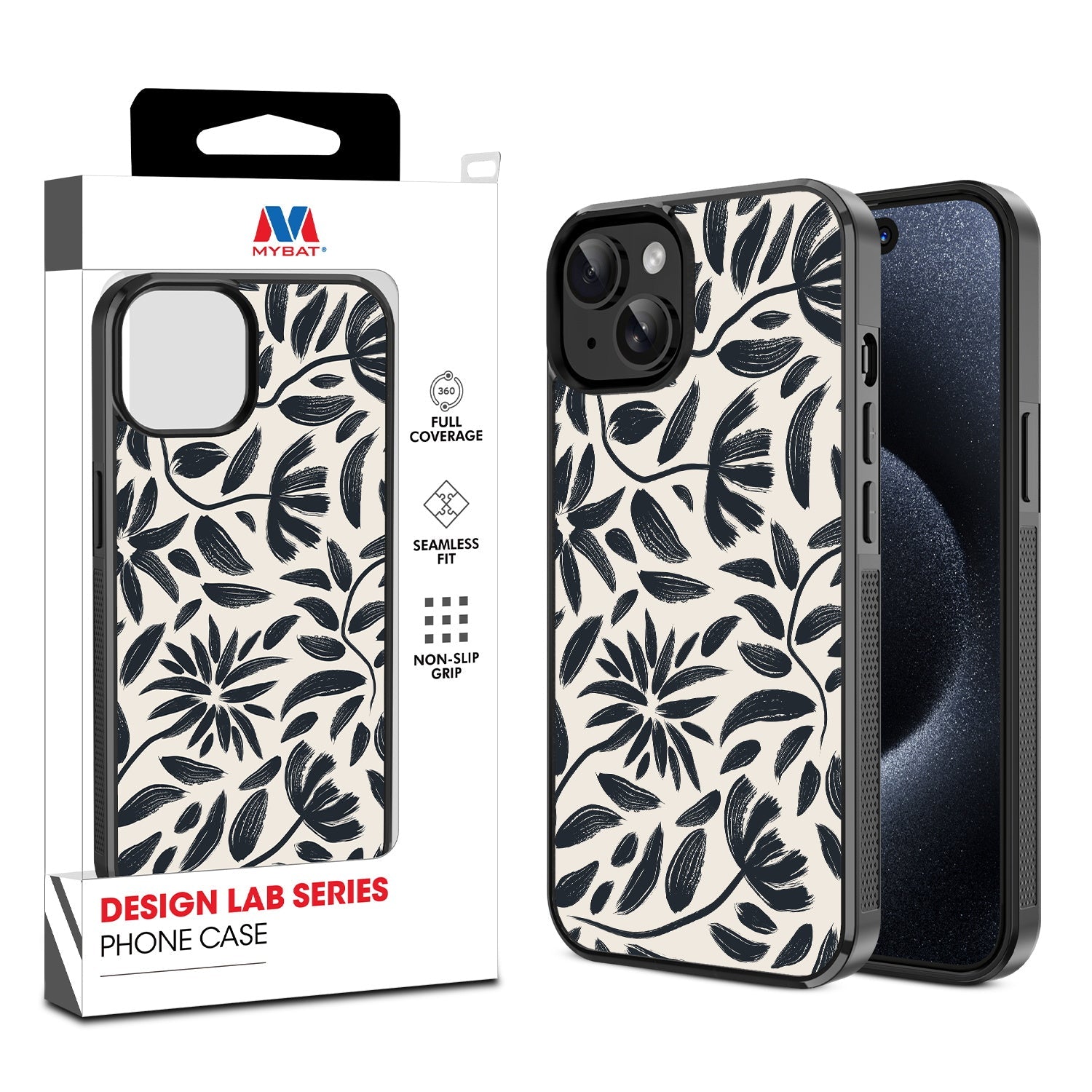 MyBat Design Lab Series Case for Apple iPhone 17e / 16e / 14 / 13 - Vintage Floral