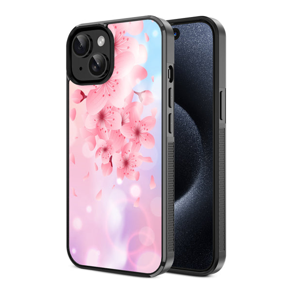 MyBat Design Lab Series Case for Apple iPhone 17e / 16e / 14 / 13 - Cherry Blossoms - MIP14CSLESM131-2.jpg