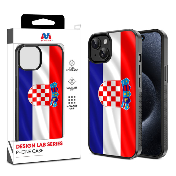 MyBat Design Lab Series Case for Apple iPhone 17e / 16e / 14 / 13 - Croatia Flag - MIP14CSLESM143-1.jpg