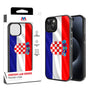 MyBat Design Lab Series Case for Apple iPhone 17e / 16e / 14 / 13 - Croatia Flag