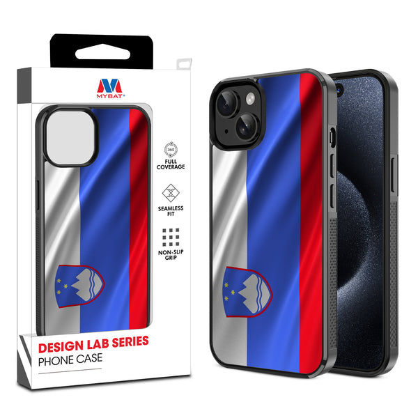 MyBat Design Lab Series Case for Apple iPhone 17e / 16e / 14 / 13 - Slovenia Flag - MIP14CSLESM158-1.jpg
