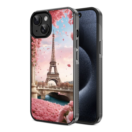MyBat Design Lab Series Case for Apple iPhone 17e / 16e / 14 / 13 - Paris In Bloom - MIP14CSLESM183-2.jpg